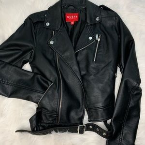 Guess leather jacket